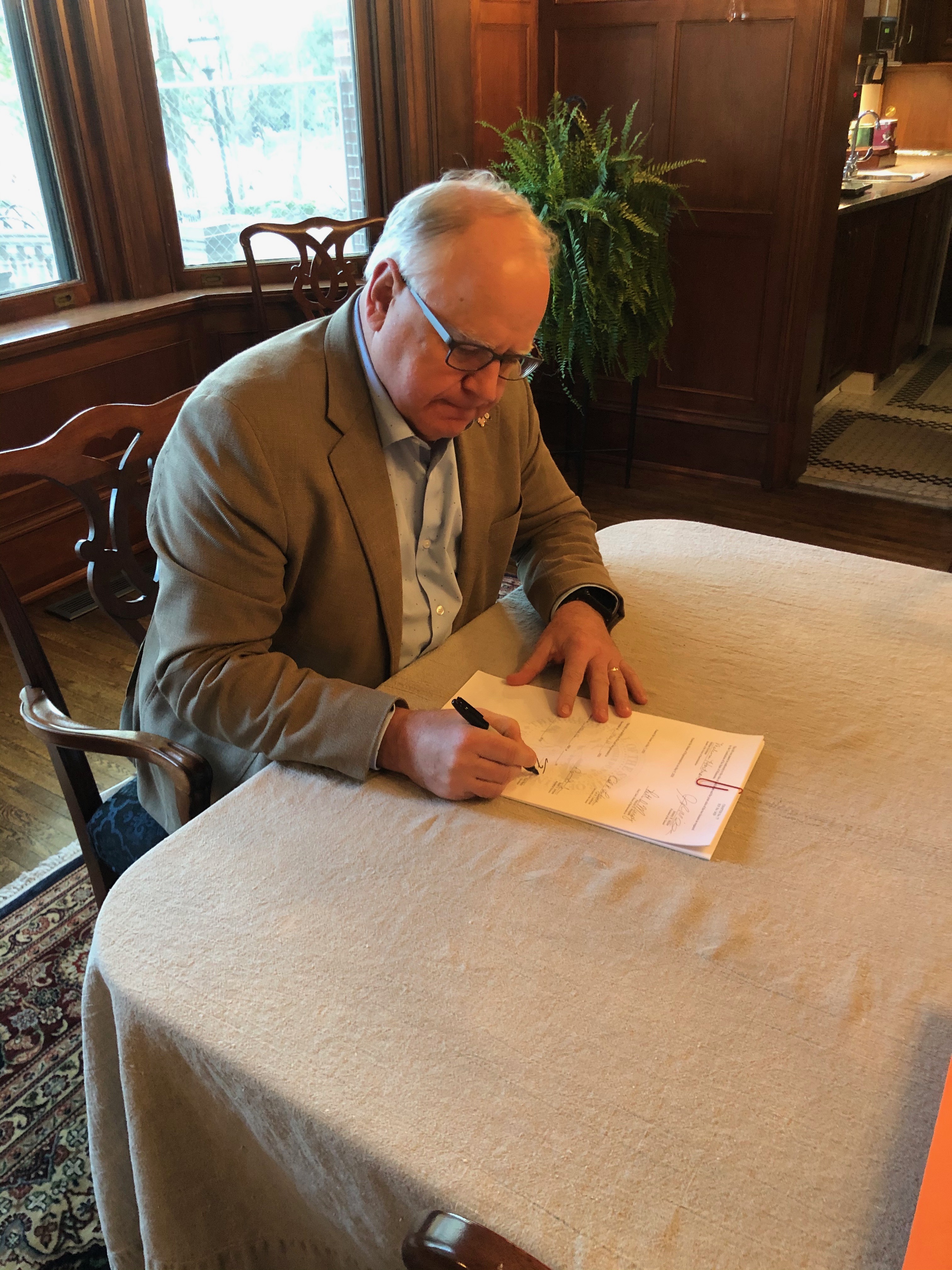 Feature image for Governor Walz Signs Six Bills into Law