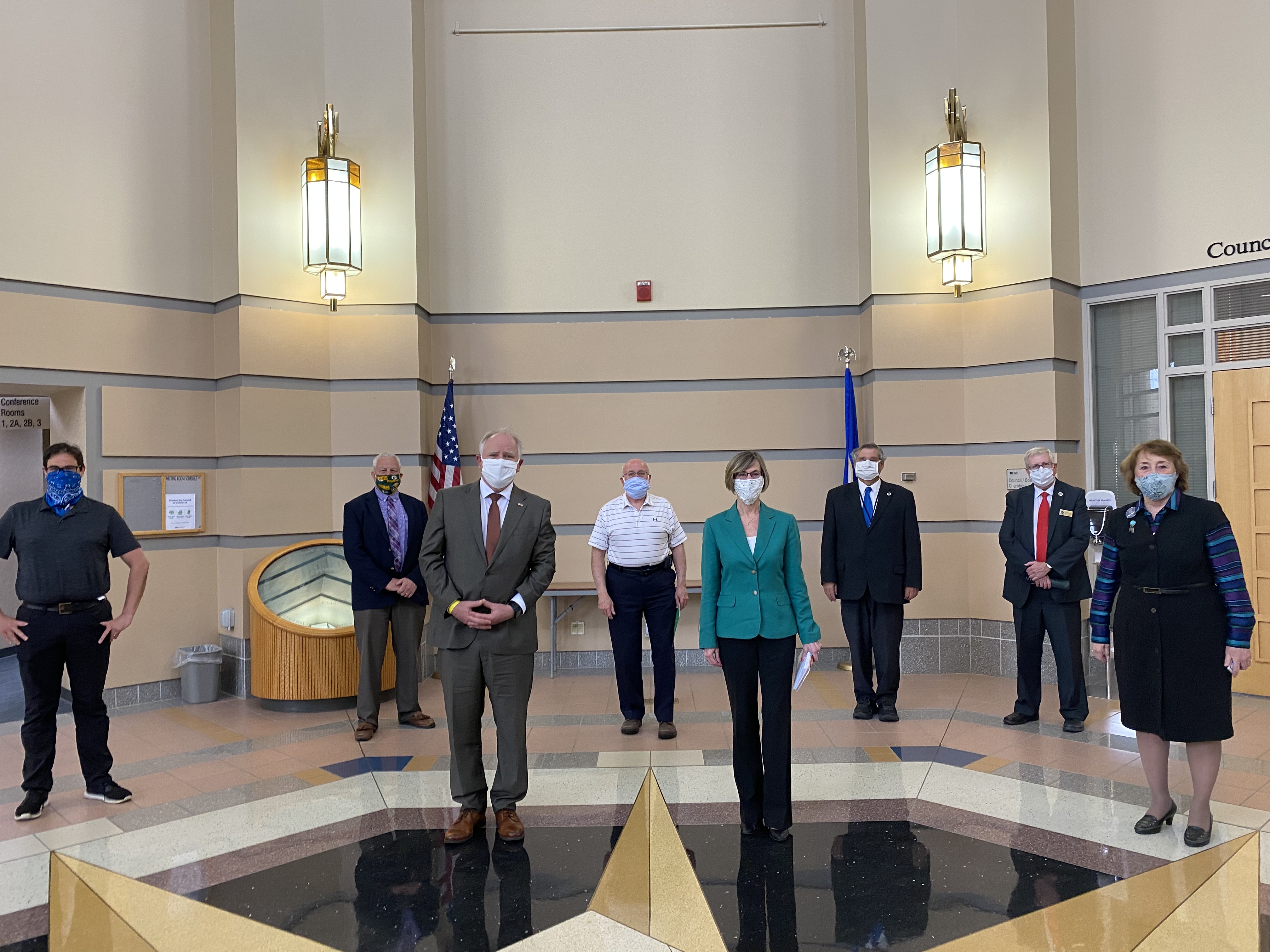 Feature image for Governor Walz, Mayor Norton Discuss Ways to Keep Rochester Safe, Healthy